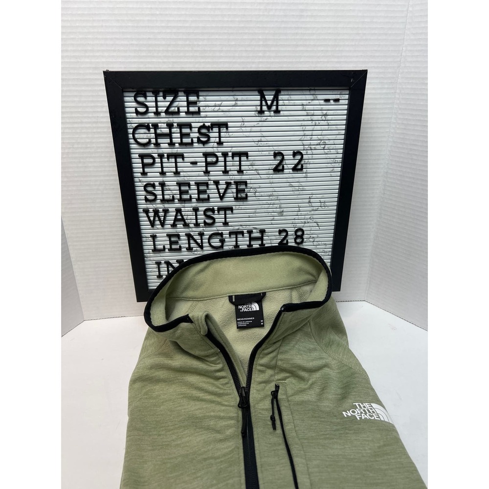 The North Face Men's Canyonlands 1/2 Zip Jacket - light green Heather M